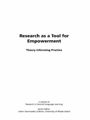 cover image of Research as a Tool for Empowerment